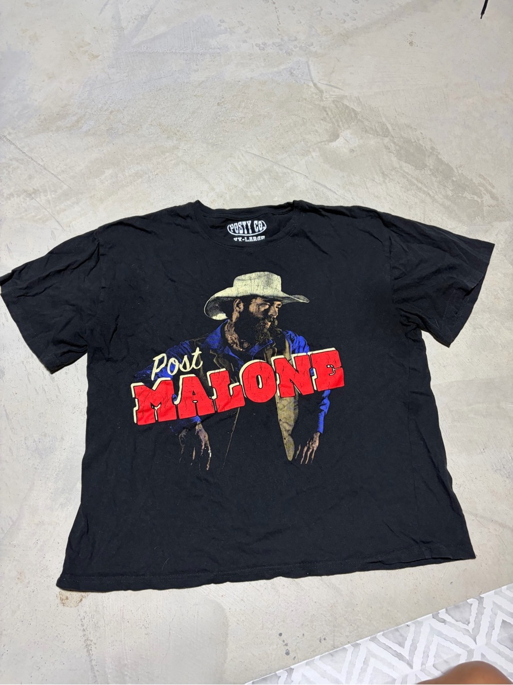 Post Malone Posty co Graphic Tee - Black xxlarge
